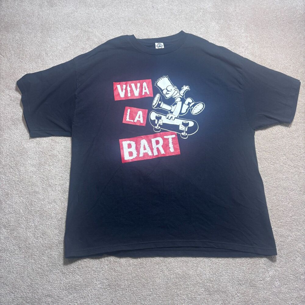 Vintage The Simpsons "Viva La Bart" T shirt, Size 2XL